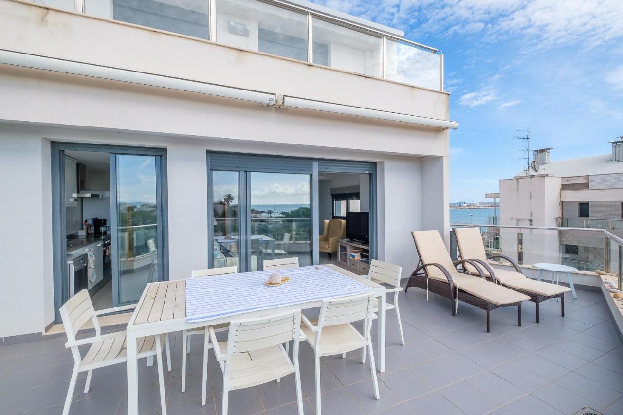 Appartement Atico-Duplex Geniales Vistas Al Mar à Vinarós Extérieur photo